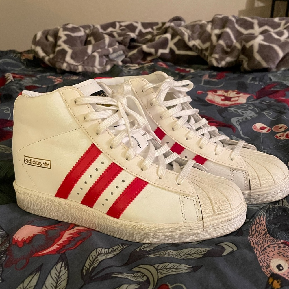Women’s adidas superstar wedge